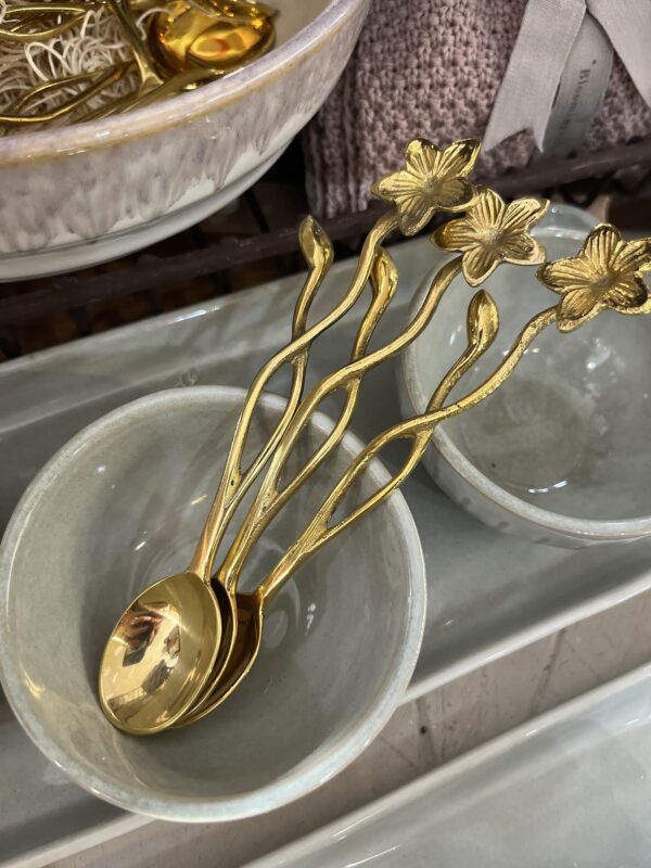 Golden Floral Spoon Go Girl Shoppe