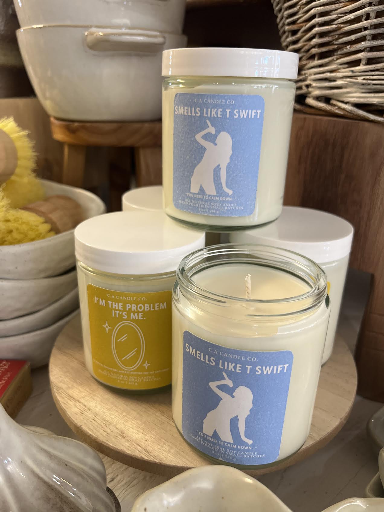 Taylor Swift Album Candle Go Girl Shoppe