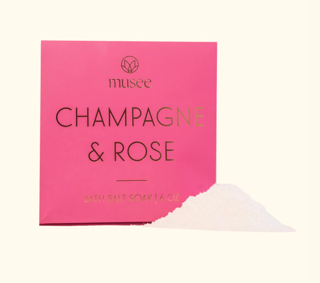 Champagne & Rose Mini Salt Soak Go Girl Shoppe