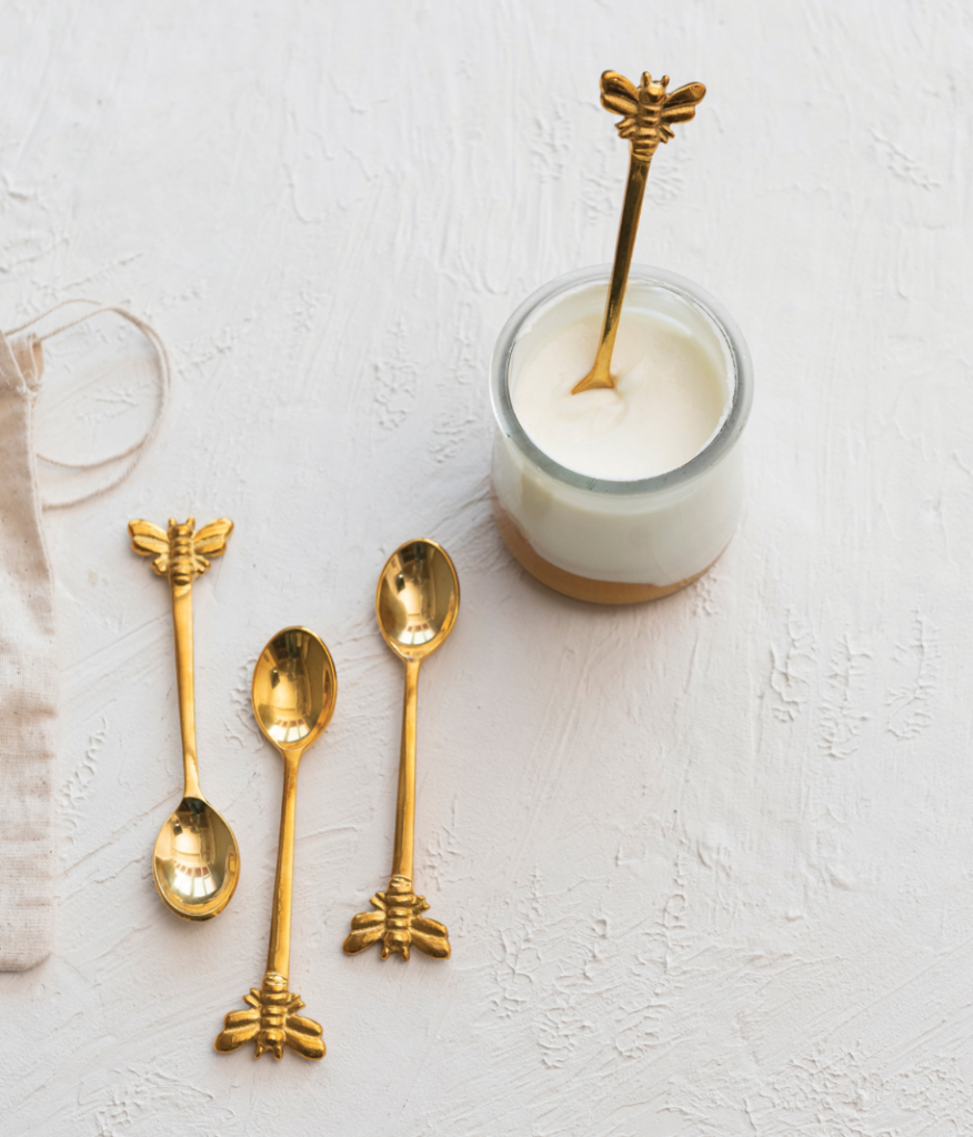 Brass Bee Spoon Go Girl Shoppe