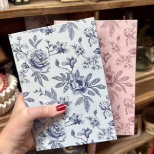 flower pattern notebook